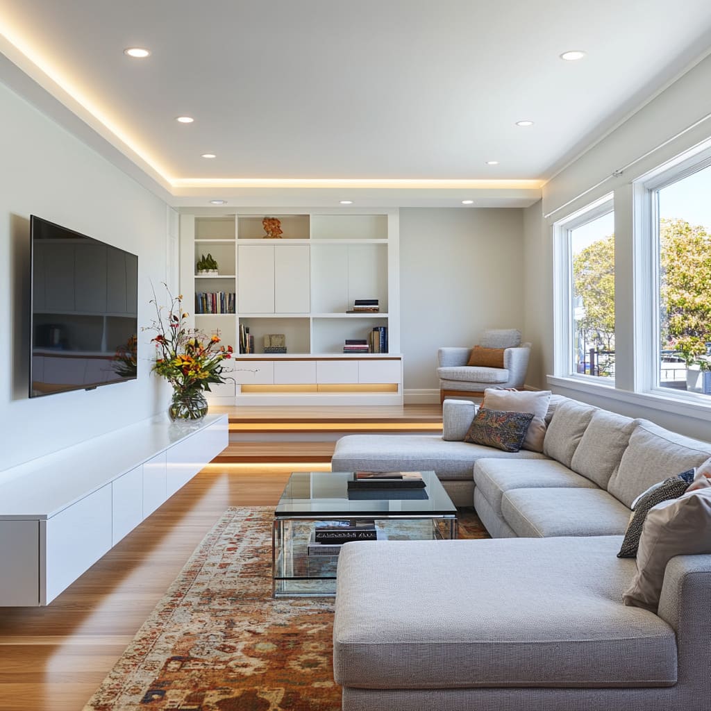 تشطيبات داخلية في المدينة المنورة بأسلوب عصري وفخم